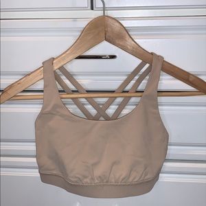 Lululemon Nude Sports Bra
